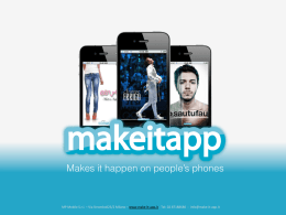 Makes it happen on people`s phones