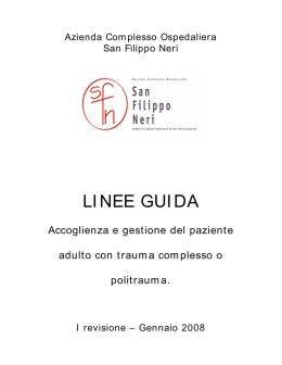 LI NEE GUI DA - Azienda Complesso Ospedaliero San Filippo Neri
