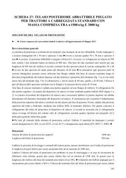 SCHEDA 27: TELAIO POSTERIORE ABBATTIBILE