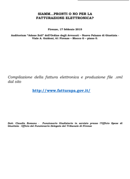 Slides dott. Romani - Fondazione Forense Firenze