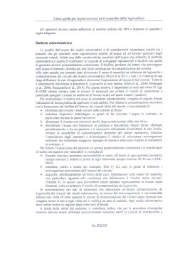 Nuove linee guida 2015 estratto odontoiatrico