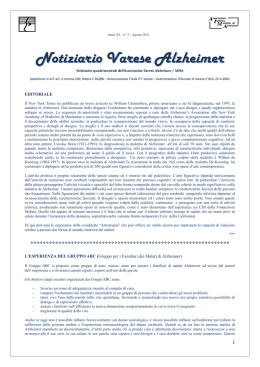 Notiziario Agosto 2011