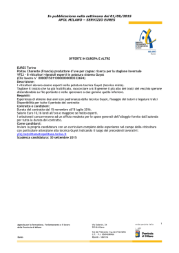 In pubblicazione nella settimana del 01/09/2015 AFOL MILANO