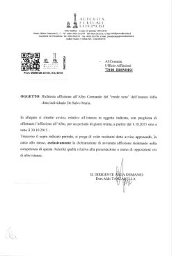 72100 BRINDISI - Autorità Portuale di Brindisi
