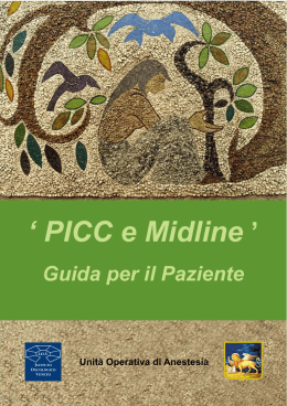 PICC e Midline" - Guida per il paziente