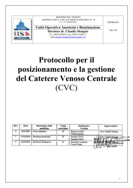 CVC - Azienda ULSS 16 Padova