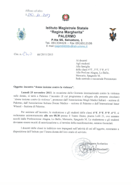 ` " PALERMO - Regina Margherita