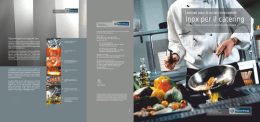 Inox per il catering - ThyssenKrupp Acciai Speciali Terni