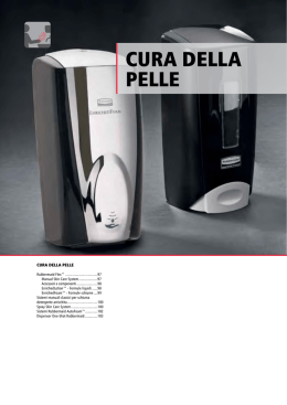CURA DELLA PELLE
