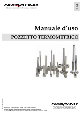Manuale d`uso