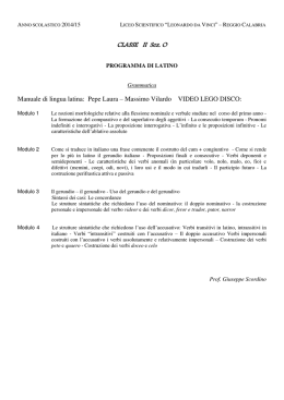 anno scolastico 2004/05 liceo scientifico “leonardo da vinci