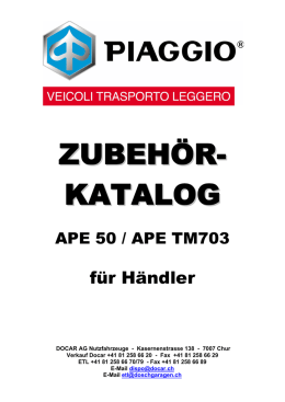 ZUBEH&Ouml;R- KATALOG