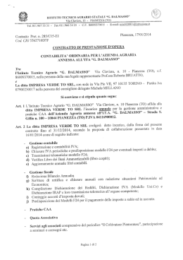 ISTITUTO TECNICO AGRARIO STATALE &ldquo;G. DALMASSO&rdquo;