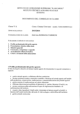 Clicca qui - istituto tecnico agrario
