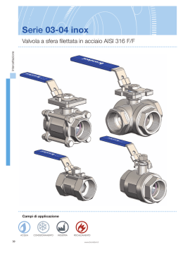 Datasheet - Brandoni Valvole Spa
