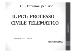 slide - Ordine Ingegneri della provincia di Brescia