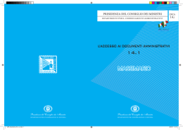 Massimario pronunce 2010 - Commissione per l`accesso ai