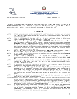 Decreto - MIUR &ndash; USR Veneto