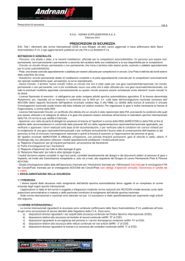 ns 8 prescrizioni di sicurezza