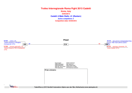 Trofeo Interregionale Roma Fight 2013 Cadetti
