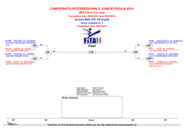 sorteggi domenica 09/03/2014