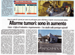 Nella tabella a destra ida ti relativi al 2008 pubblicati dal registro