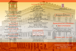 Programma del Convegno - Ordine Assistenti Sociali Umbria