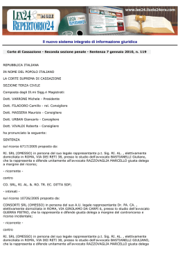 Il testo della sentenza