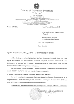 Corso formazione Art.37 D.L.gs_.81-08-1°GRUPPO 11