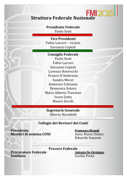 Visualizza Organigramma