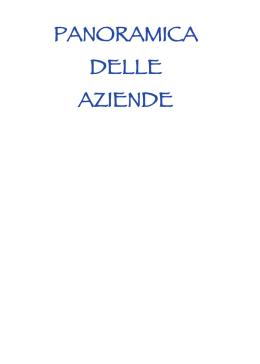PANORAMICA DELLE AZIENDE