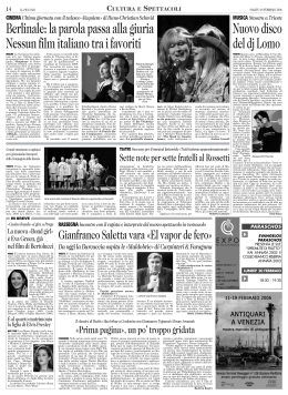 Berlinale: la parola passa alla giuria Nessunfilmitalianotraifavoriti