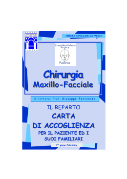 Maxillo Facciale ultima sechi 2013