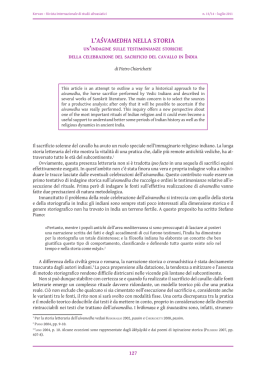 L`aśvamedha nella storia: un`indagine sulle testimonianze storiche