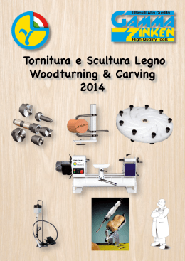 Tornitura e Scultura Legno Woodturning & Carving