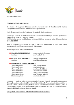 09/02/2013 consiglio federale fmi per il quadriennio