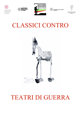 Invito Teatri di Guerra