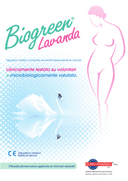 Scarica la scheda tecnica