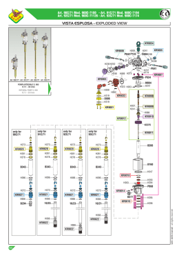 VISTA ESPLOSA - EXPLODED VIEW