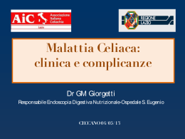 Malattia Celiaca - Associazione Italiana Celiachia (AIC) Lazio