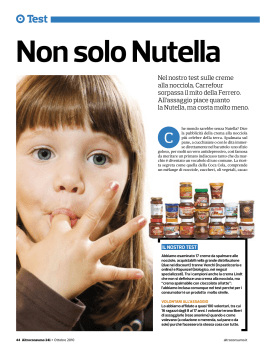 Nel nostro test sulle creme alla nocciola, Carrefour