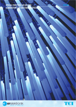 special functions led drivers alimentatori led con