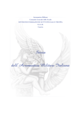 Storia dell`Aeronautica Militare Italiana