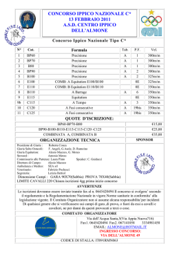 concorso ippico nazionale c* 13 febbraio 2011 asd