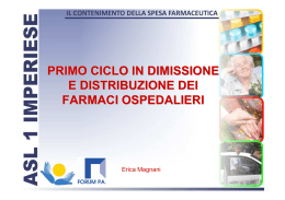 Il farmacista - ASL n. 1 Imperiese
