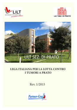mission - Lega Tumori Prato