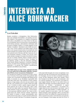 intervista di Lori Falcolini in EIDOS Cinema e Poesia N&deg; 22