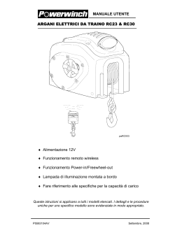 Alimentazione 12V Funzionamento remoto wireless Funzionamento