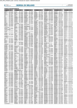 il pdf delle quotazioni di borsa 1