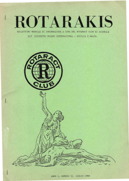 Rotaract club Acireale Rotarakis